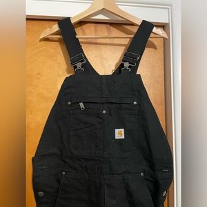 Carharrt quilted overalls